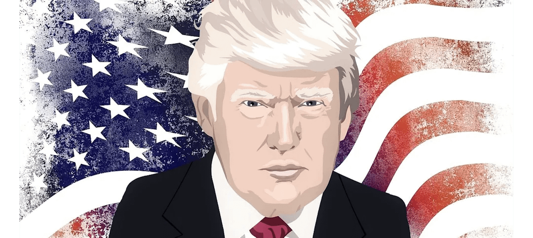 Los primeros meses de una Administración republicana. Un eco de la historia. Dibujo de Donal Trump