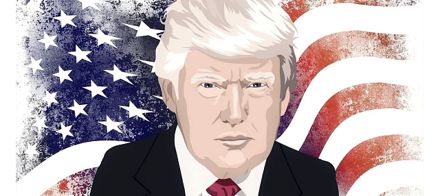 Los primeros meses de una Administración republicana. Un eco de la historia. Dibujo de Donal Trump